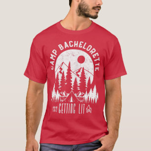 Camiseta Bachelorette en Campamento de mujeres siendo golpe