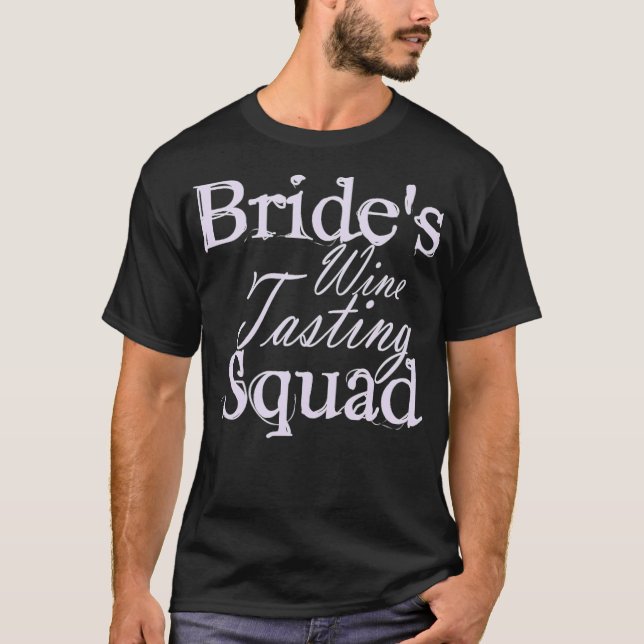 Camiseta Bachelorette Party Bride Squad Boda mejor frito (Anverso)