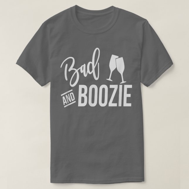 Camiseta Bachelorette Party Lets Go Girls Bride and Boujee  (Diseño del anverso)