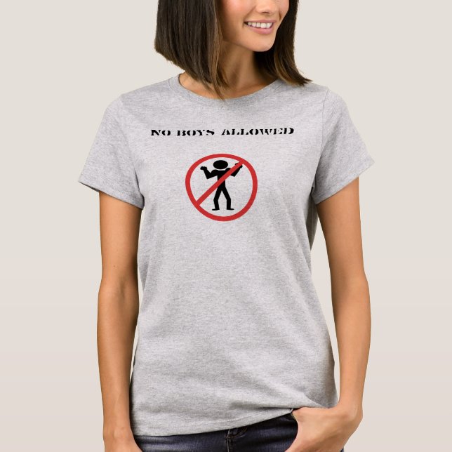 Camiseta Bachelorette Party No Boys (Anverso)