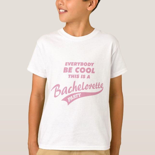Camiseta Bachelorette - Team Bride (Anverso)
