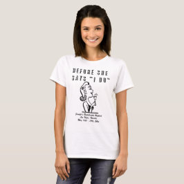 Camiseta Bachelorette Weekend Vintage Retro