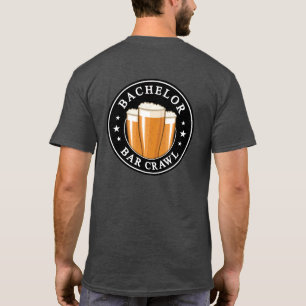 Camiseta Bachiller Bar Crawl - ¡Salud hasta la noche!