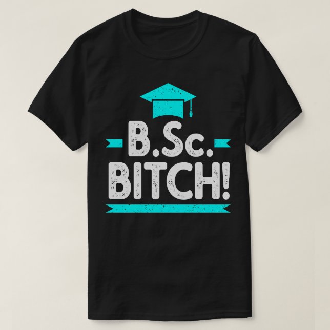 Camiseta Bachiller de Ciencias divertida (Diseño del anverso)