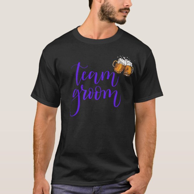 Camiseta Bachiller de grupo de equipo, fiesta de almacén Fu (Anverso)