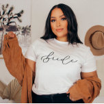 Camiseta Bachillerato con guión corto de novia<br><div class="desc">¡Siempre agregamos nuevos diseños a diario!</div>