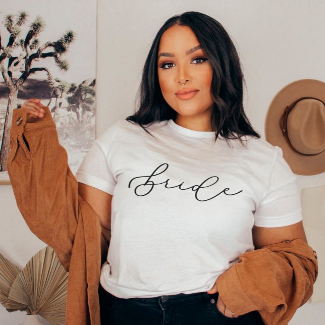 Camiseta Bachillerato con guión corto de novia (Subido por el creador)