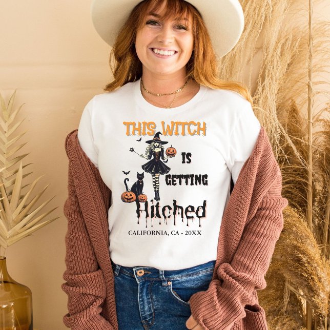 Camiseta Bachillerato de Halloween Esta bruja se está volvi (Subido por el creador)