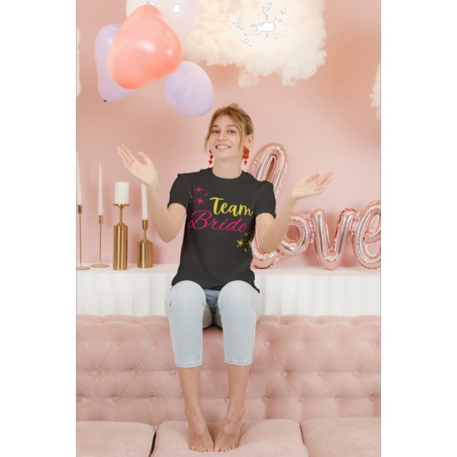 Camiseta Bachillerato de novia rosa y amarilla (Subido por el creador)