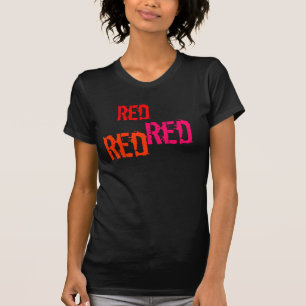 Camiseta Bachillerato/Novia/Rojo Rojo Rojo Rojo