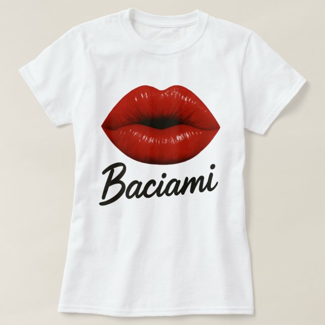 Camiseta Baciami (Diseño del anverso)