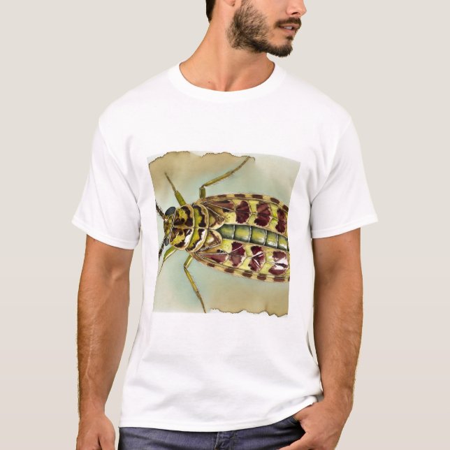 Camiseta Bacillus insect dorsal view 300824IREF247 - Waterc (Anverso)