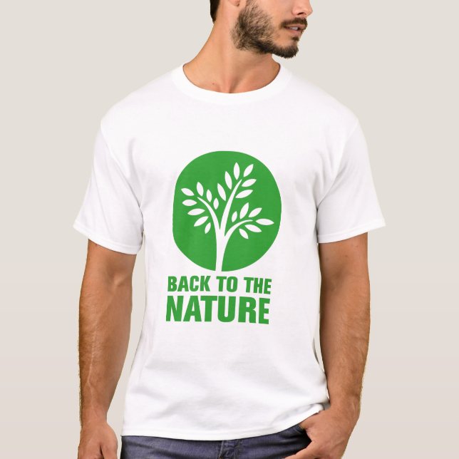 Camiseta back2nature (Anverso)