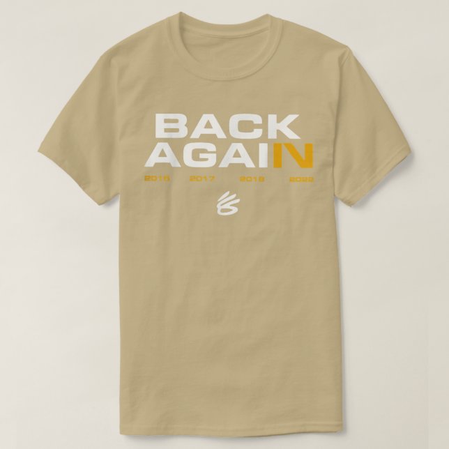 Camiseta Back Again  (Diseño del anverso)