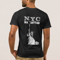 Back Design New York Nyc Estatua de la Libertad de