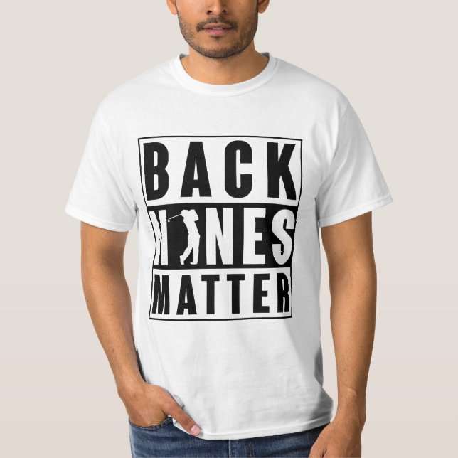 Camiseta Back Nines Materia Golf (Anverso)