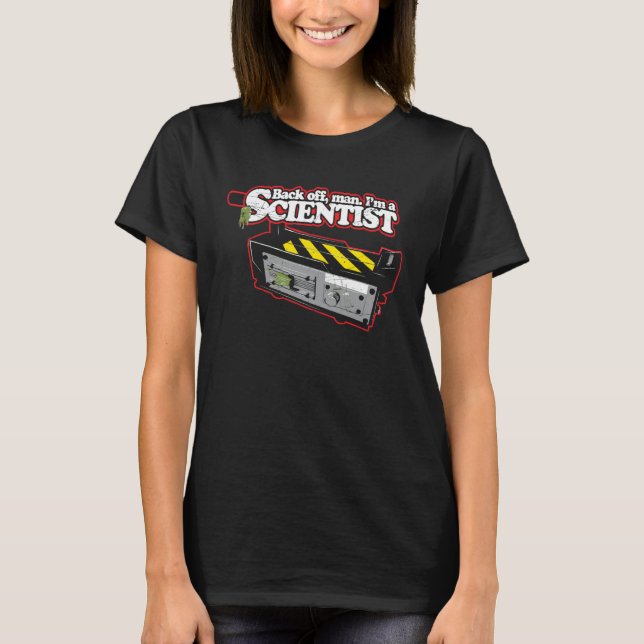 Camiseta Back off man I m a scientist Nerd Geek Graphic (Anverso)