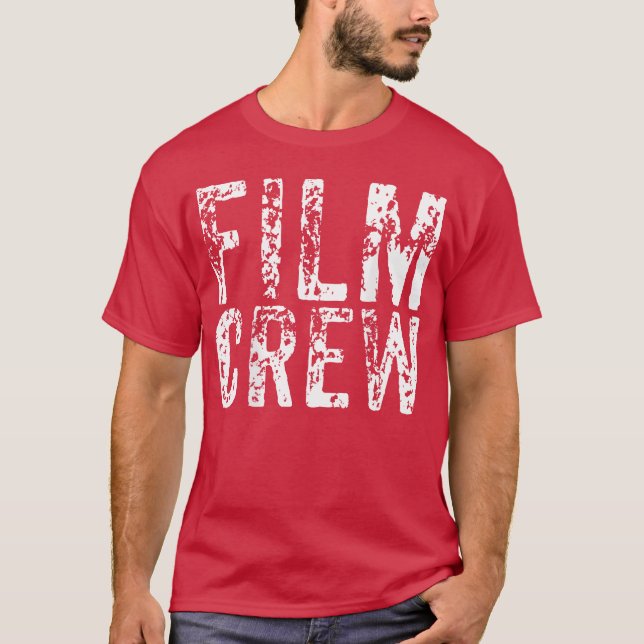 Camiseta BACK SOLO Cine CrewV Producción de películas Setea (Anverso)