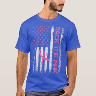Camiseta Back the Pink Breast Awareness Ribbon