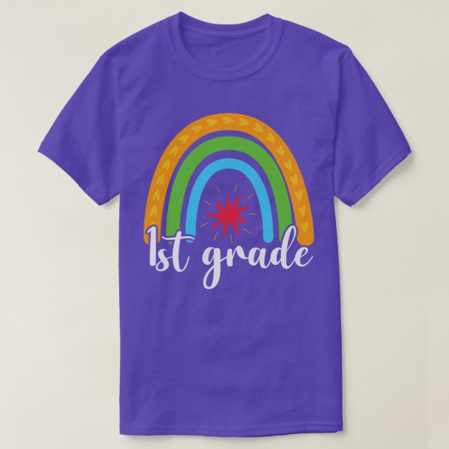 Camiseta Back to school-1st grade (2) (Diseño del anverso)