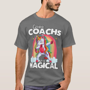Camiseta Back to School Career Coach Squad Unicorn Magical