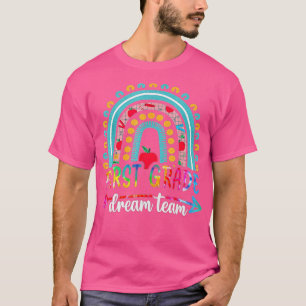 Camiseta Back To School First Grade Dream Team Students Tea