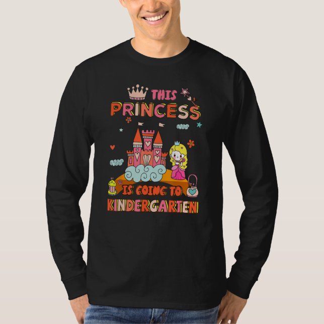 Camiseta Back To School Girls This Princess Is Going To Kin (Anverso)