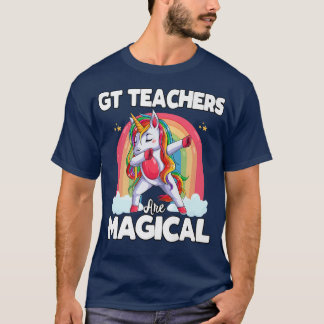 Camiseta Back to School GT Teacher Squad Unicorn Magical Te