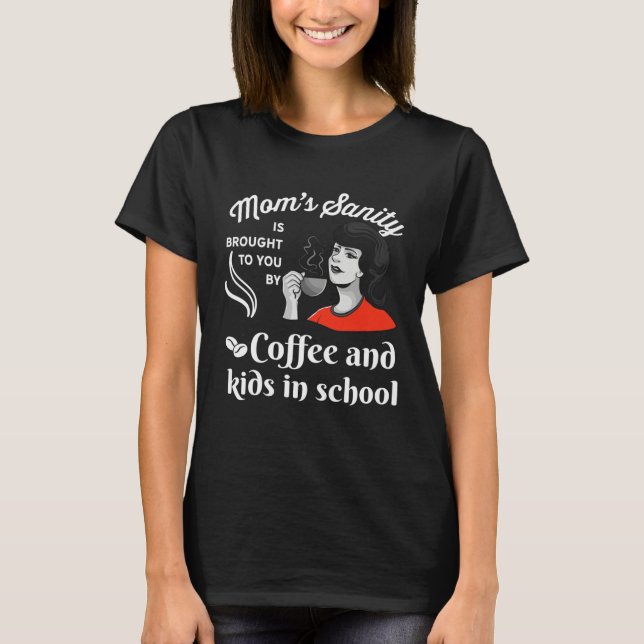 Camiseta Back To School Humour MomTeachers First Day Of Sch (Anverso)