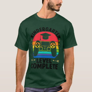 Camiseta Back to school-kindergarten level complete