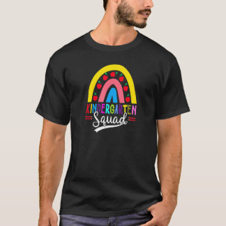 Camiseta Back To School Kindergarten Squad