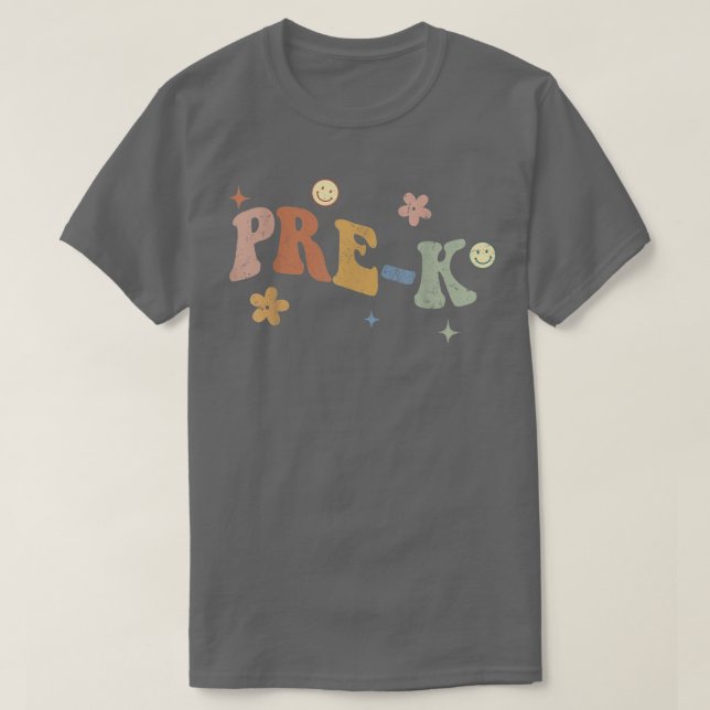 Camiseta Back To School Prek First Day of School Teacher Ki (Diseño del anverso)