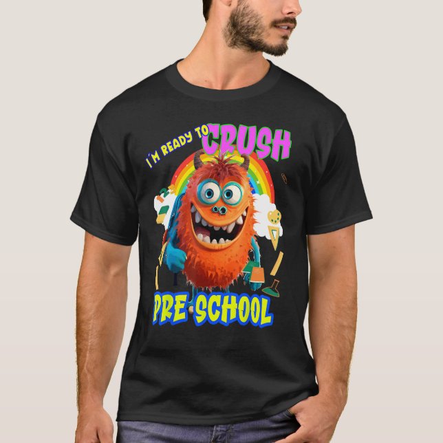 Camiseta Back to School Preschool (Anverso)