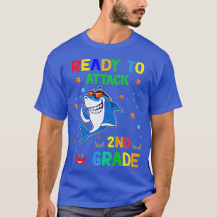 Camiseta Back To School Ready To Attack First Day Kids (9) 