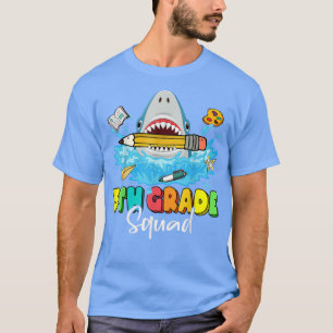 Camiseta Back To School Ready To Crush 5th Grade Squad Shar