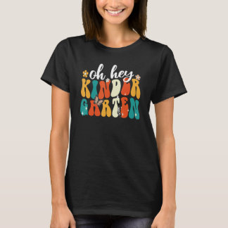 Camiseta Back To School Students Teacher 1st Day Kindergart