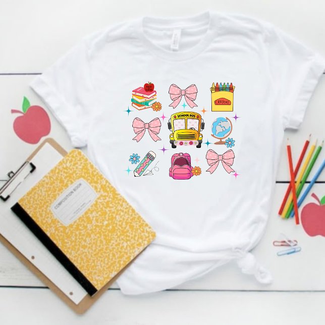 Camiseta Back to school t-shirt coquette (Subido por el creador)