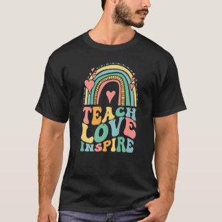Camiseta Back to School Teacher Appreciation Inspirational
