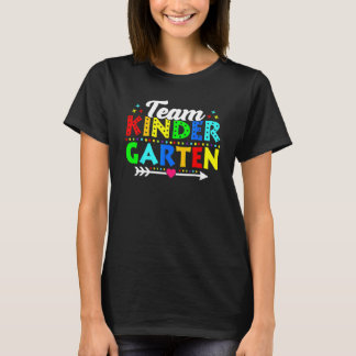 Camiseta Back To School Team Kindergarten Teacher Student 1
