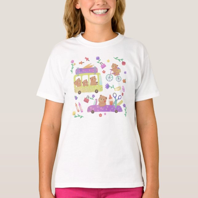 Camiseta Back to School: Teddy's Ready for School (Anverso)