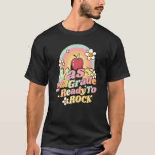 Camiseta Back To School Yass 2nd Grade Vibes Teacher Kids F