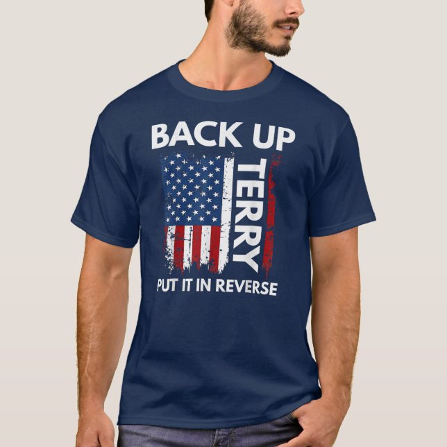 Camiseta Back Up Terry Lo Puso En Fundidad De Fuego Inverso (Anverso)