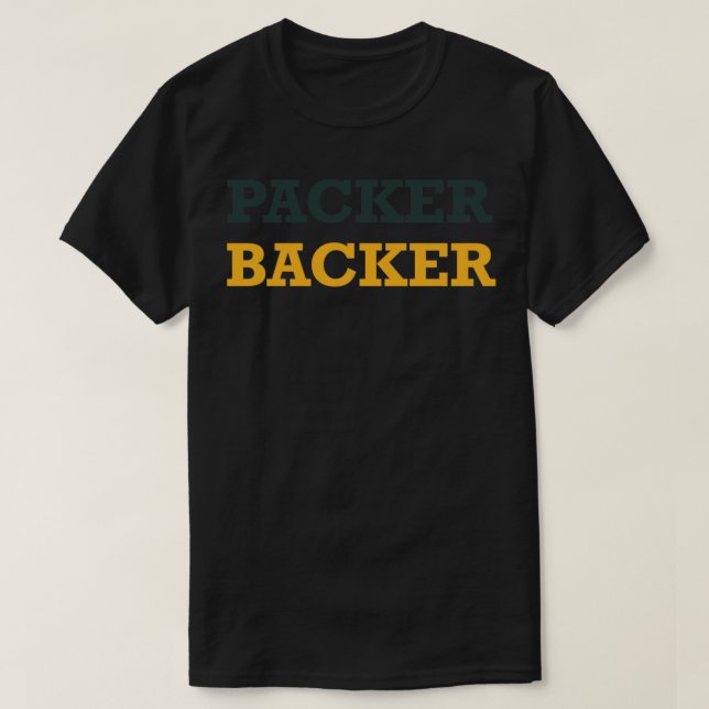 Camiseta Backer de paquetes - Mostrar tu orgullo de paquete (Diseño del anverso)