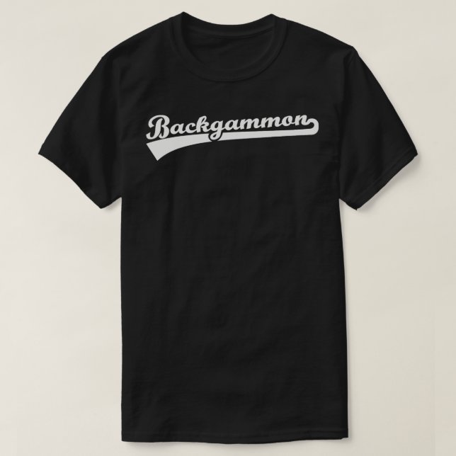 Camiseta Backgammon (Diseño del anverso)