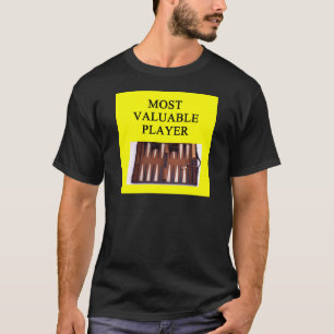 Camiseta BACKGAMMON la mayoría del jugador valioso