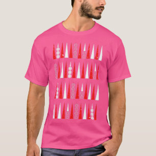 Camiseta Backgammon unique pattern backgammon player