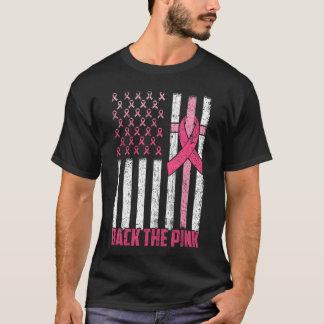 Camiseta Backhe Rosa Concienciación sobre el cáncer de mama