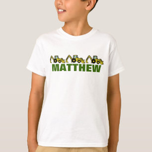 Camiseta Backhoes para Matthew
