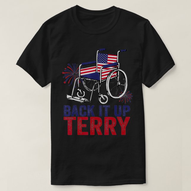 Camiseta BackItUpTerryPutItInReverseFunny4thOfJulyUsFlag (Diseño del anverso)