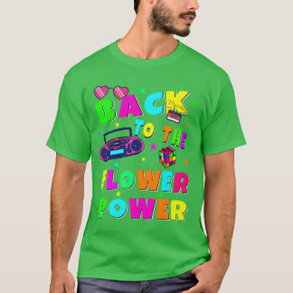 Camiseta Backohe Flower Power retro